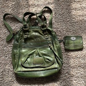 Vintage Fossil Backpack